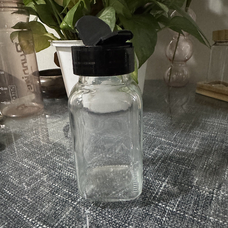 Hestia Eco-Shield™ Minimalist Square Seasoning Jar & Salt Cellar