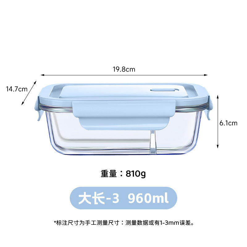 Hestia Silicone-Lock™ Classic Round Borosilicate Glass Food Container Series