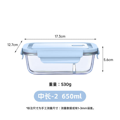 Hestia Silicone-Lock™ Classic Round Borosilicate Glass Food Container Series