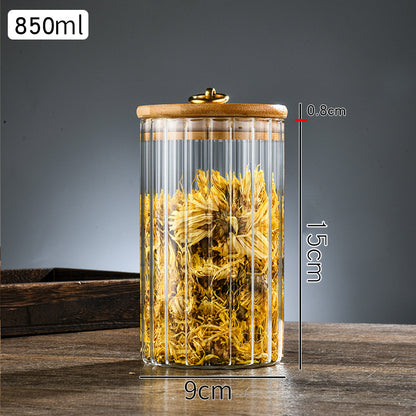 Hestia B2B Glassware - Minimalist Glass Storage Jar | Airtight Kitchen Organization Series - Premium Quality - 3