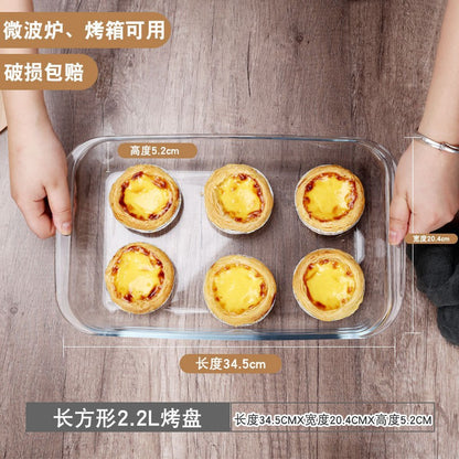 Hestia Shield-Grade™ Binaural Borosilicate Glass Baking Pan & Crystal Pot Series