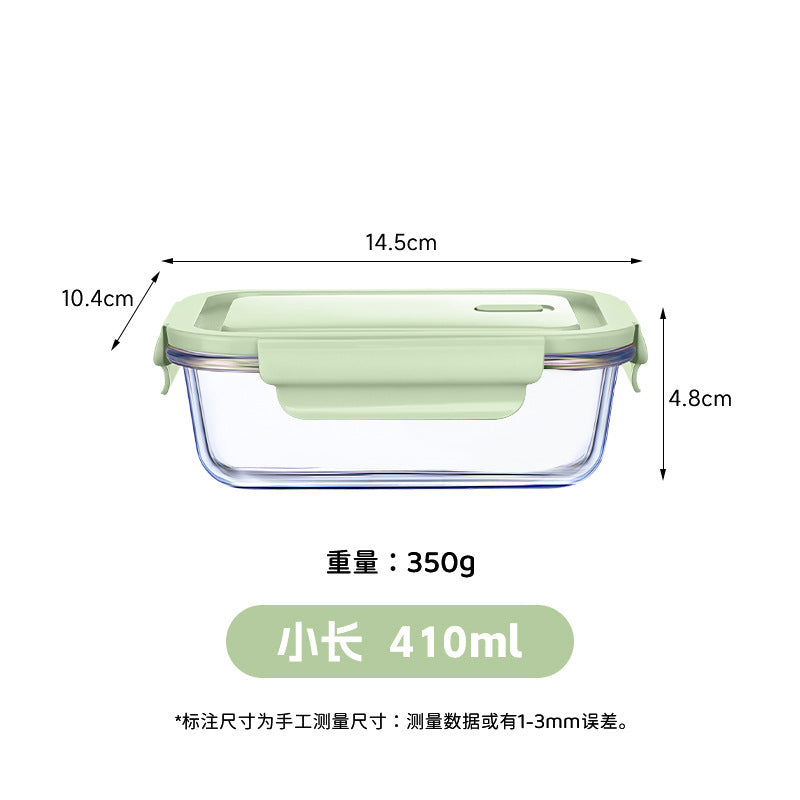 Hestia Silicone-Lock™ Classic Round Borosilicate Glass Food Container Series