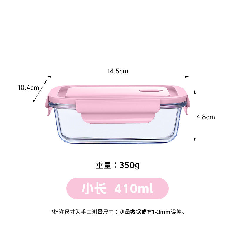 Hestia Silicone-Lock™ Classic Round Borosilicate Glass Food Container Series