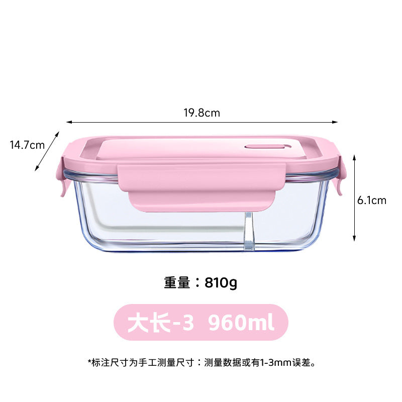 Hestia Silicone-Lock™ Classic Round Borosilicate Glass Food Container Series