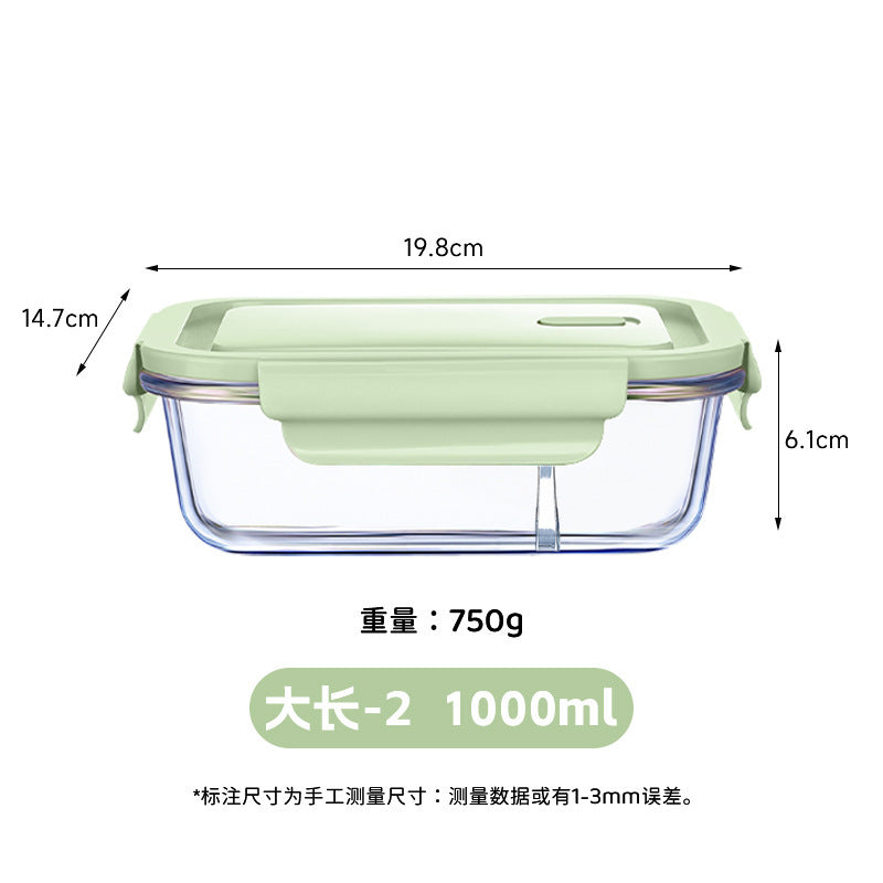 Hestia Silicone-Lock™ Classic Round Borosilicate Glass Food Container Series