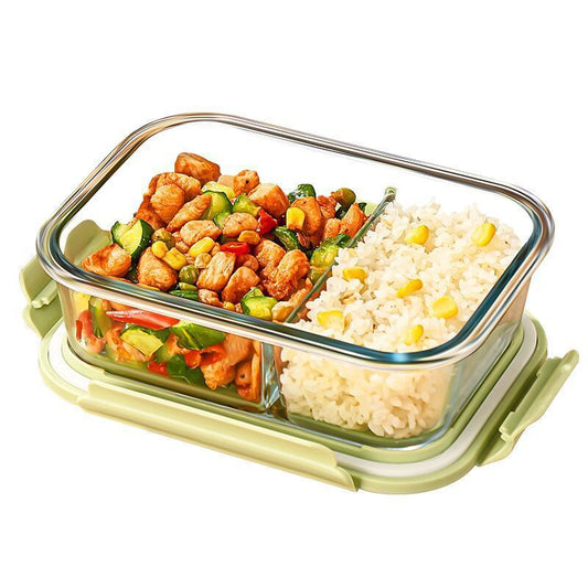 Hestia Silicone-Lock™ Classic Round Borosilicate Glass Food Container Series
