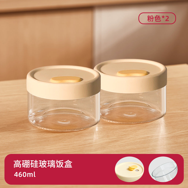 Hestia Silicone-Lock™ Premium Borosilicate Glass Lunch Box & Bento Container