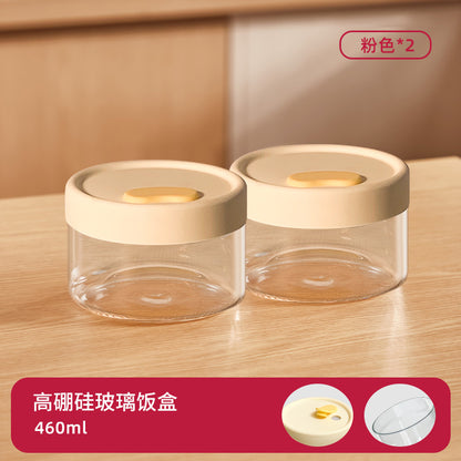 Hestia Silicone-Lock™ Premium Borosilicate Glass Lunch Box & Bento Container
