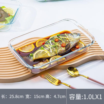 Hestia Shield-Grade™ Multi-Functional Borosilicate Glass Baking Dish with Cover
