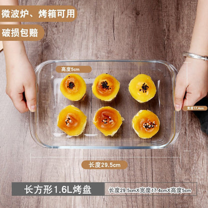 Hestia Shield-Grade™ Binaural Borosilicate Glass Baking Pan & Crystal Pot Series