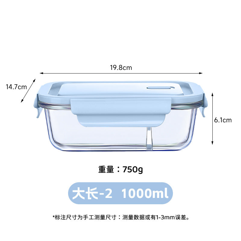 Hestia Silicone-Lock™ Classic Round Borosilicate Glass Food Container Series