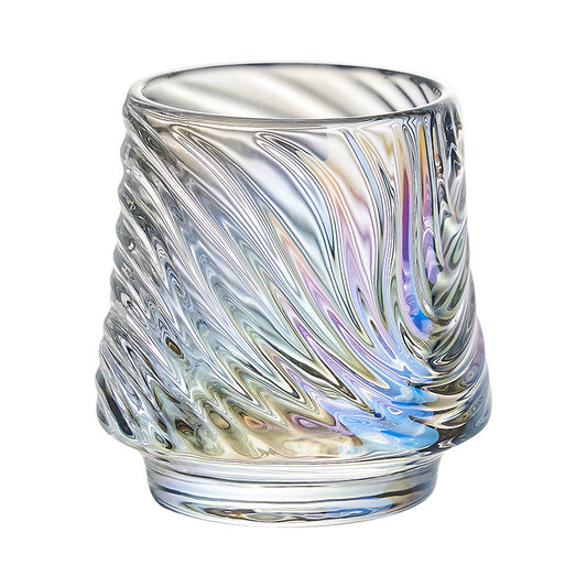 Internet celebrity volcano cup simple glass whiskey glass ins wind creative glass cold brew coffee cup foreign wine cup