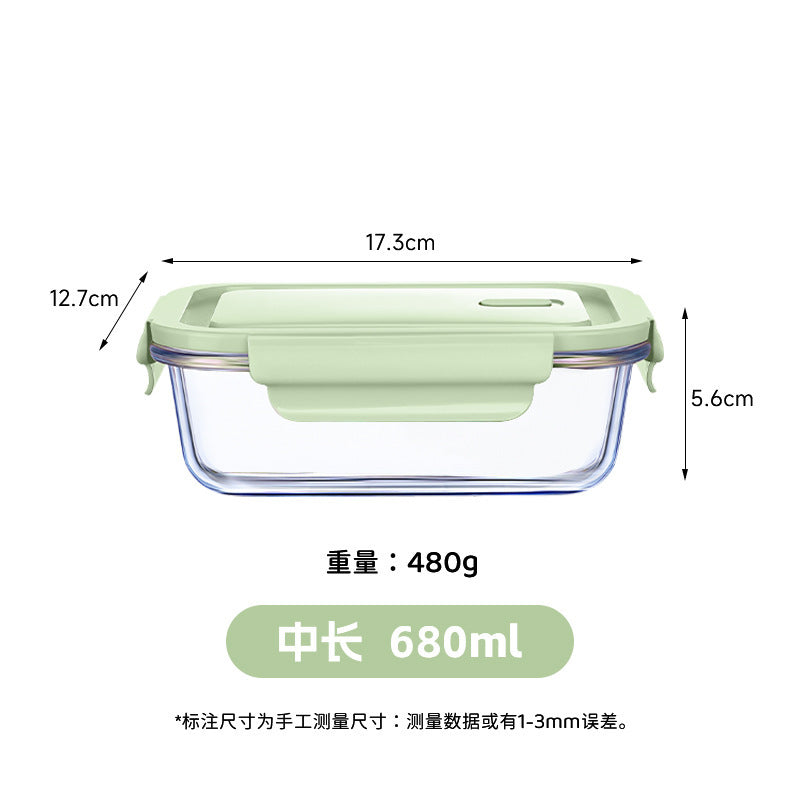 Hestia Silicone-Lock™ Classic Round Borosilicate Glass Food Container Series