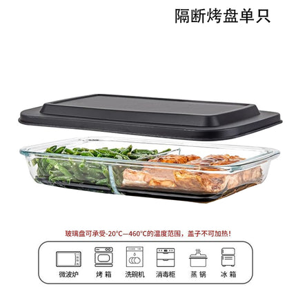 Hestia Shield-Grade™ Multi-Functional Borosilicate Glass Baking Dish with Cover