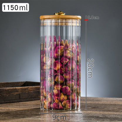 Hestia B2B Glassware - Minimalist Glass Storage Jar | Airtight Kitchen Organization Series - Premium Quality - 4