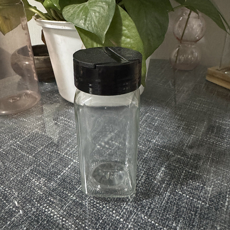 Hestia Eco-Shield™ Minimalist Square Seasoning Jar & Salt Cellar