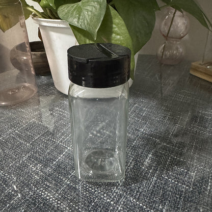 Hestia Eco-Shield™ Minimalist Square Seasoning Jar & Salt Cellar