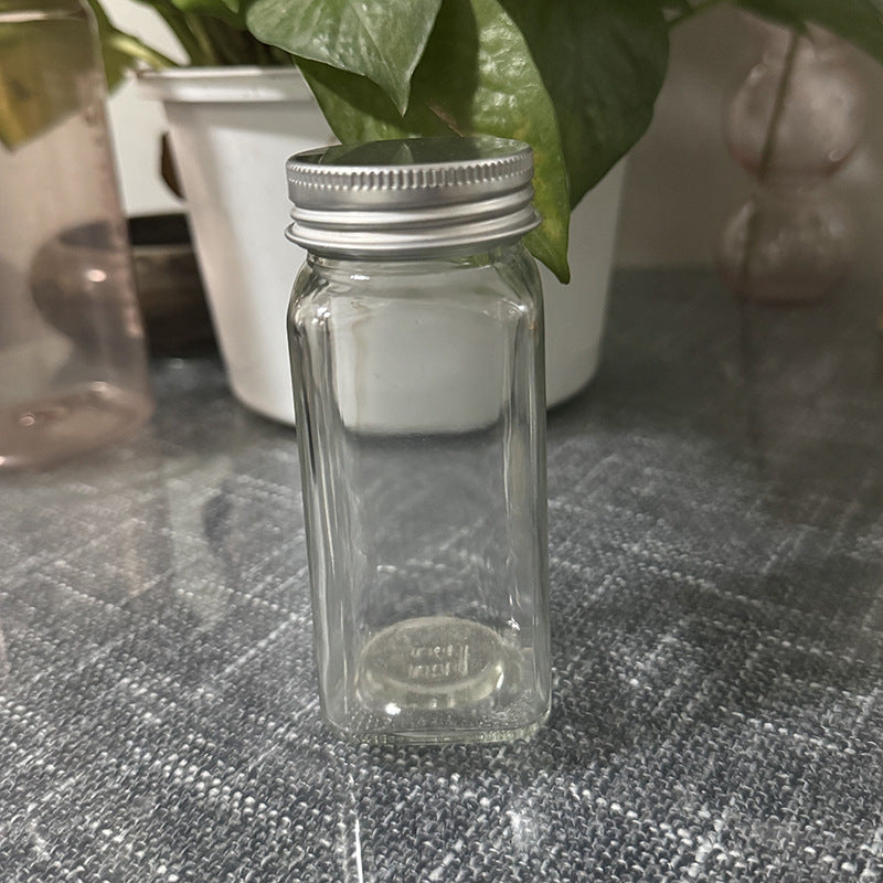 Hestia Eco-Shield™ Minimalist Square Seasoning Jar & Salt Cellar
