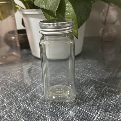 Hestia Eco-Shield™ Minimalist Square Seasoning Jar & Salt Cellar