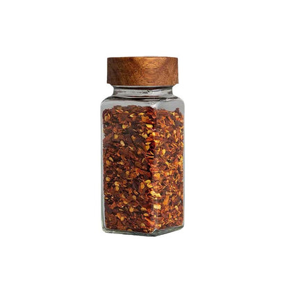 Hestia Eco-Shield™ Minimalist Square Seasoning Jar & Salt Cellar