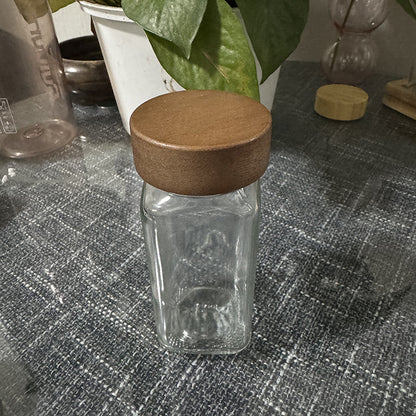Hestia Eco-Shield™ Minimalist Square Seasoning Jar & Salt Cellar