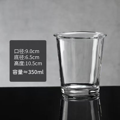 Internet celebrity volcano cup simple glass whiskey glass ins wind creative glass cold brew coffee cup foreign wine cup