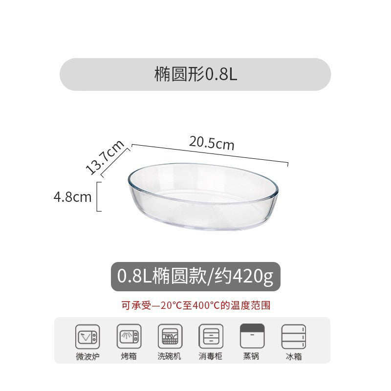 Hestia Shield-Grade™ Binaural Borosilicate Glass Baking Pan & Crystal Pot Series