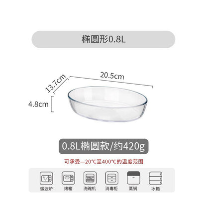 Hestia Shield-Grade™ Binaural Borosilicate Glass Baking Pan & Crystal Pot Series