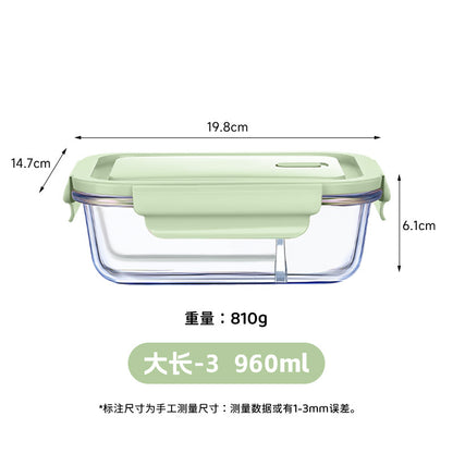 Hestia Silicone-Lock™ Classic Round Borosilicate Glass Food Container Series