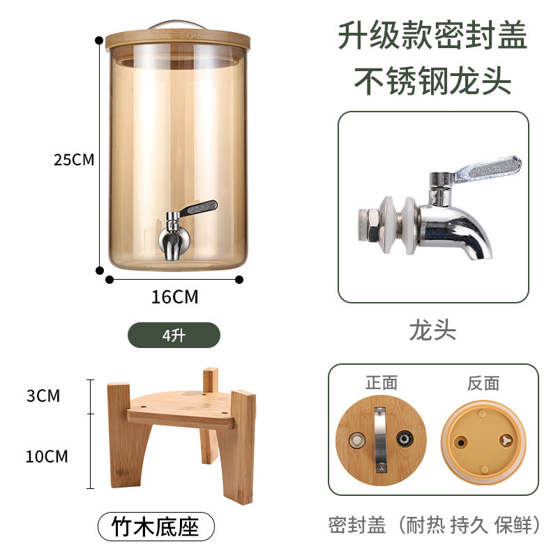 Hestia Shield-Grade Cold Brew Beverage Dispenser with Faucet