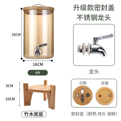 Hestia Shield-Grade Cold Brew Beverage Dispenser with Faucet