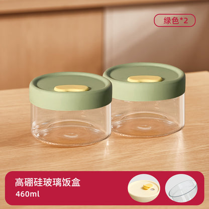 Hestia Silicone-Lock™ Premium Borosilicate Glass Lunch Box & Bento Container