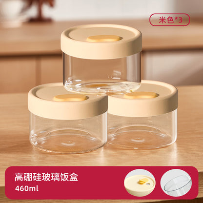 Hestia Silicone-Lock™ Premium Borosilicate Glass Lunch Box & Bento Container