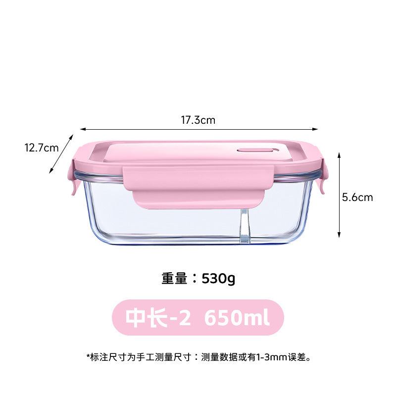 Hestia Silicone-Lock™ Classic Round Borosilicate Glass Food Container Series