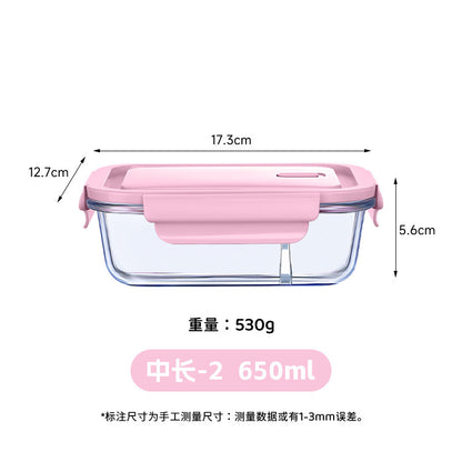 Hestia Silicone-Lock™ Classic Round Borosilicate Glass Food Container Series