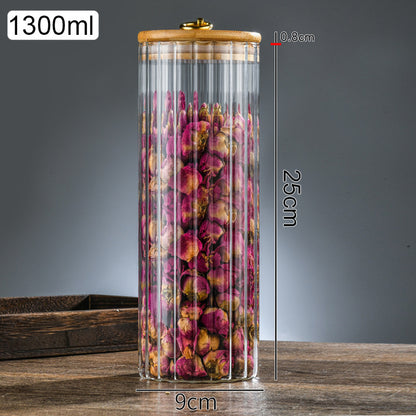 Hestia B2B Glassware - Minimalist Glass Storage Jar | Airtight Kitchen Organization Series - Premium Quality - 5