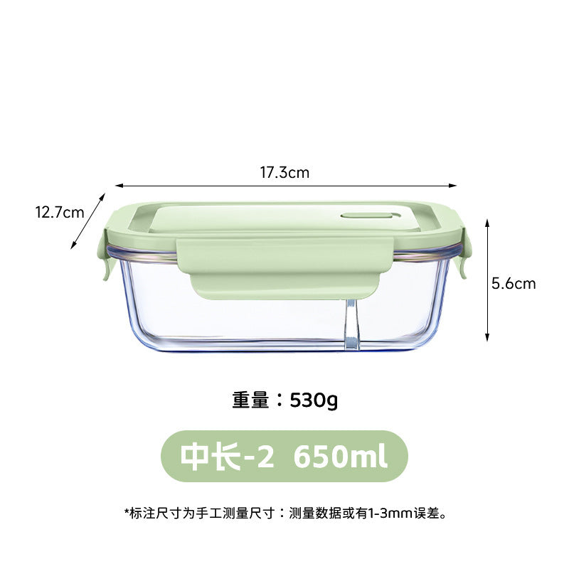 Hestia Silicone-Lock™ Classic Round Borosilicate Glass Food Container Series