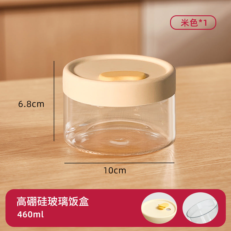 Hestia Silicone-Lock™ Premium Borosilicate Glass Lunch Box & Bento Container