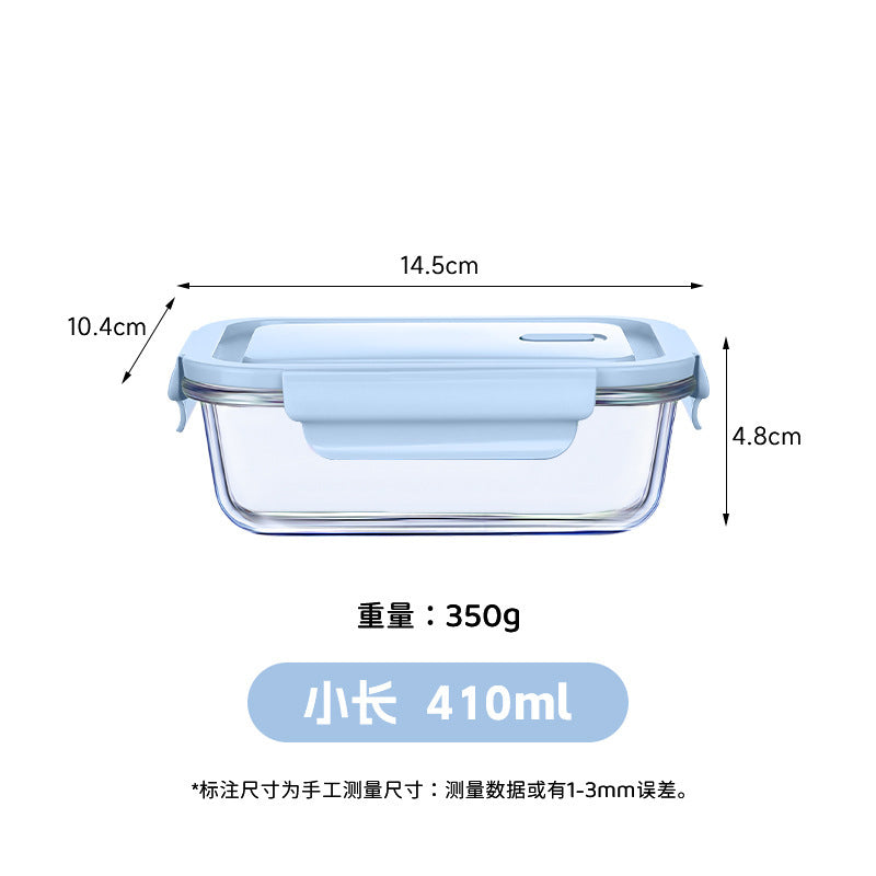 Hestia Silicone-Lock™ Classic Round Borosilicate Glass Food Container Series
