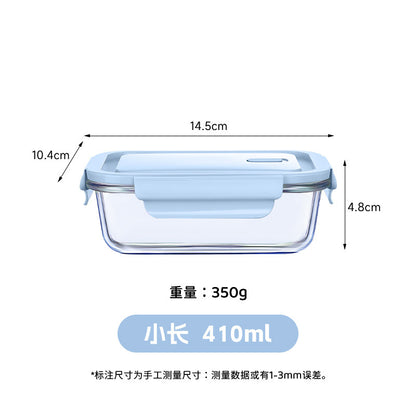 Hestia Silicone-Lock™ Classic Round Borosilicate Glass Food Container Series