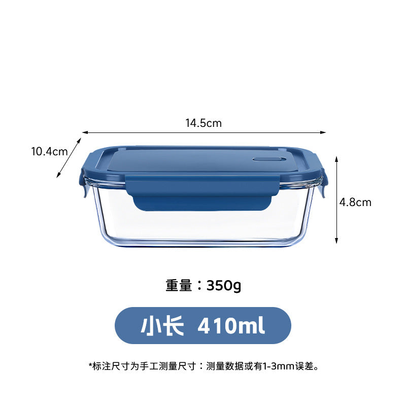 Hestia Silicone-Lock™ Classic Round Borosilicate Glass Food Container Series