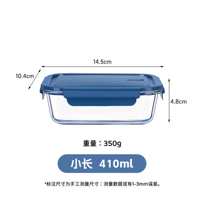 Hestia Silicone-Lock™ Classic Round Borosilicate Glass Food Container Series