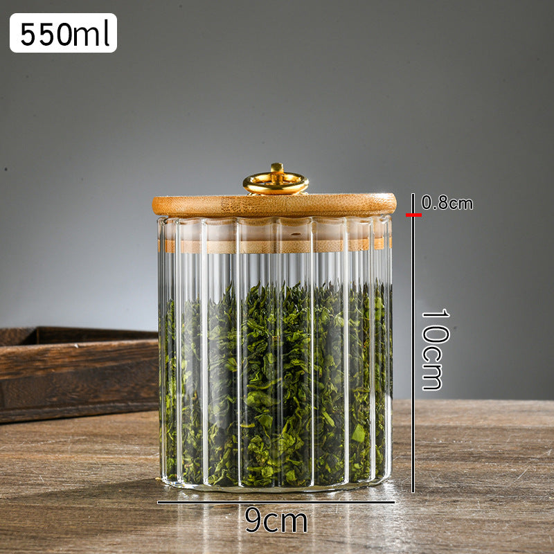 Hestia B2B Glassware - Minimalist Glass Storage Jar | Airtight Kitchen Organization Series - Premium Quality - 2
