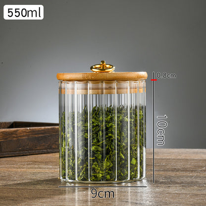 Hestia B2B Glassware - Minimalist Glass Storage Jar | Airtight Kitchen Organization Series - Premium Quality - 2