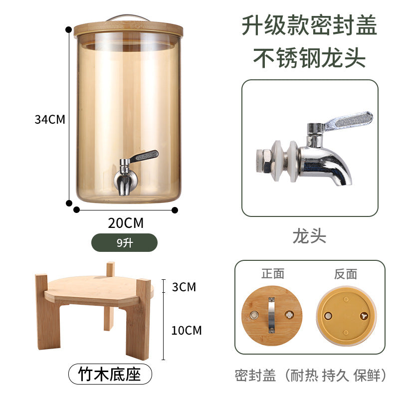 Hestia Shield-Grade Cold Brew Beverage Dispenser with Faucet