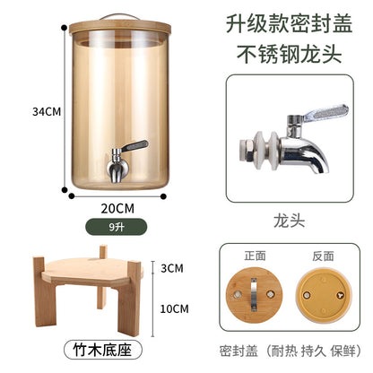 Hestia Shield-Grade Cold Brew Beverage Dispenser with Faucet