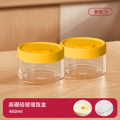 Hestia Silicone-Lock™ Premium Borosilicate Glass Lunch Box & Bento Container
