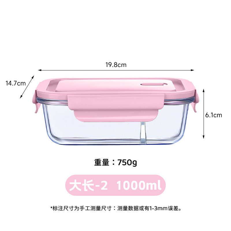 Hestia Silicone-Lock™ Classic Round Borosilicate Glass Food Container Series