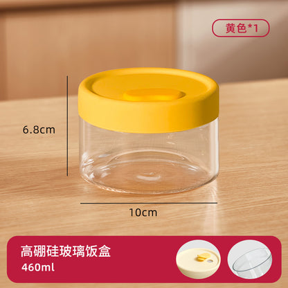 Hestia Silicone-Lock™ Premium Borosilicate Glass Lunch Box & Bento Container