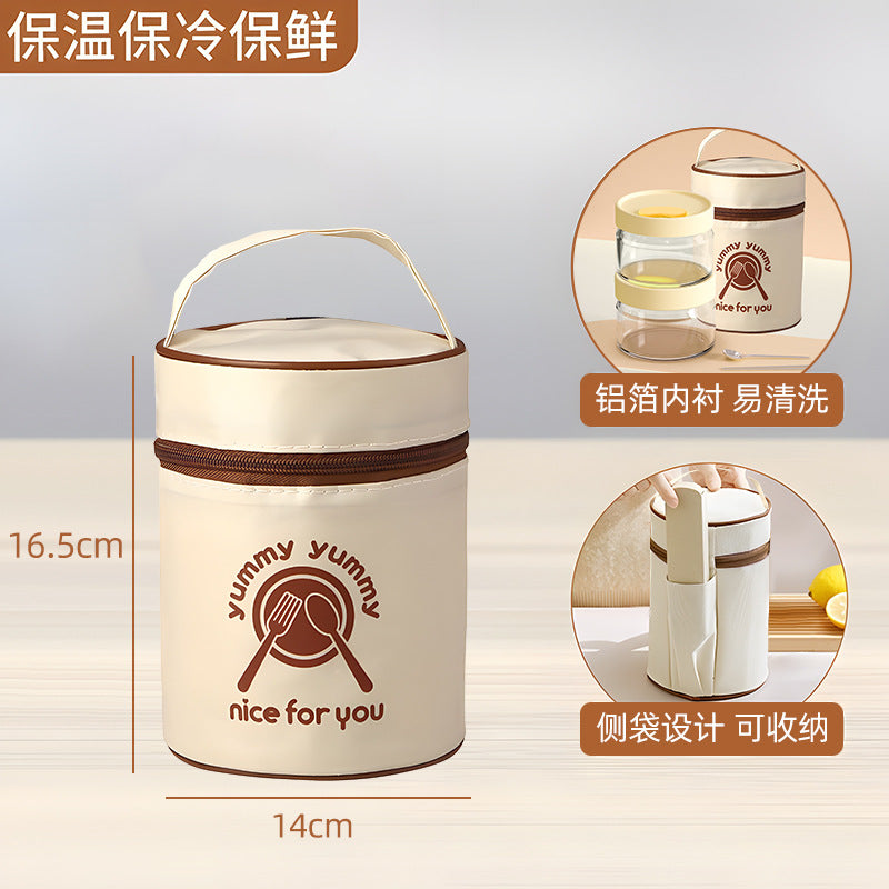 Hestia Silicone-Lock™ Premium Borosilicate Glass Lunch Box & Bento Container